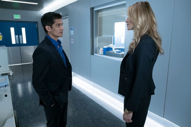 Jessica and Neil talk - The Good Doctor Season 1 Episode 13