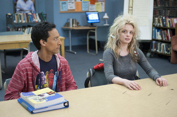 Abed Stares At Britta