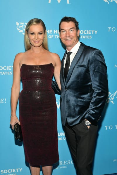 Rebecca Romijn and Jerry O'Connell Attend Event