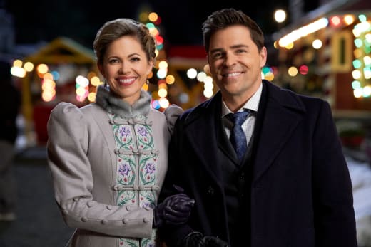 Rosemary and Leland at Christmas - When Calls the Heart Season 7 Episode 0