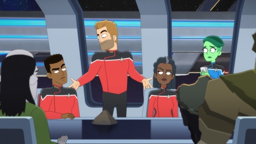 Ransom Brokering Peace - Star Trek: Lower Decks Season 3 Episode 3