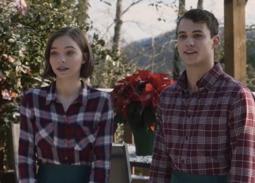 BeeBee y Jake: una muestra de la Navidad