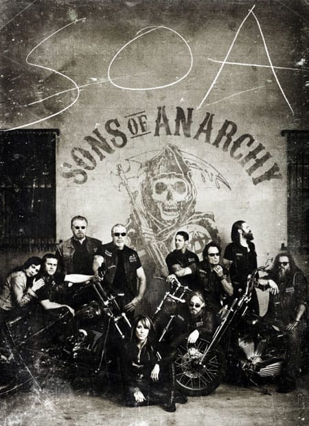 Sons of Anarchy 2008 Premiere Framed 11x14 ORIGINAL Vintage Advertisement FX 