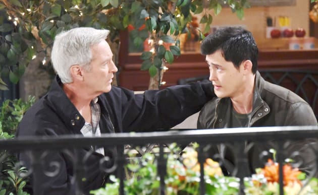 John Supports Paul - Days of Our Lives