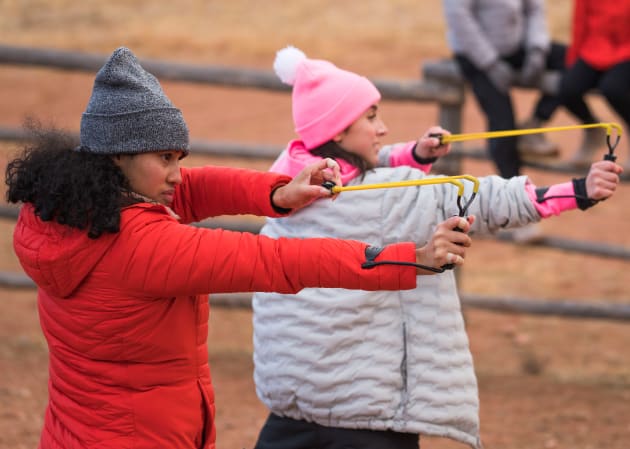 Jones & Renteria Families - Slingshot Challenge