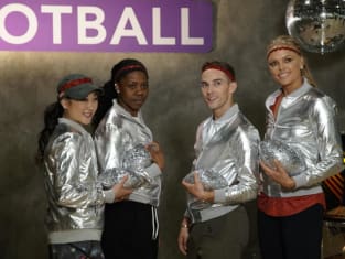 Sparkly Footballs - Dancing With the Stars: Athletes