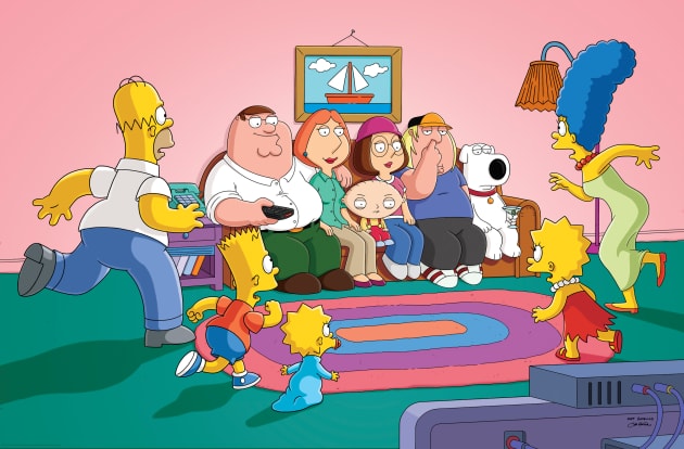 Family Guy Crossover Porn - Family Guy Season 13 Episode 1 Review: The Simpsons Guy - TV Fanatic