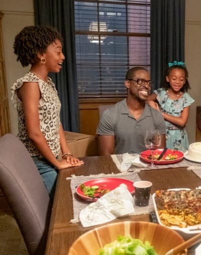 (TALL) Tess with Randall and Annie - This is Us Season 4 Episode 1