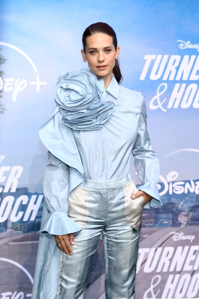 Lyndsy Fonseca Attends Turner & Hooch Premiere