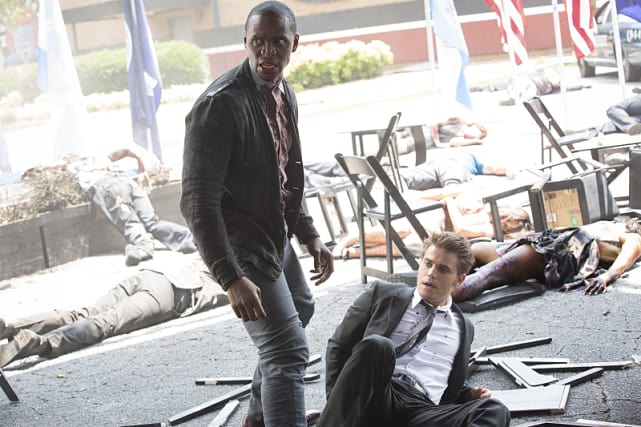 And Down Goes Stefan! - The Vampire Diaries Season 7 Episode 1