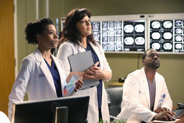 Maggie and Callie at Work - Grey's Anatomy Season 11 Episode 15