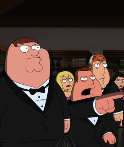 Family guy and then top there were fewer full episode