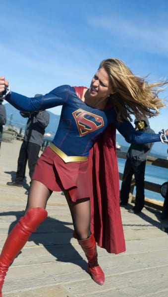 Supergirl Down Season 4 Episode 7