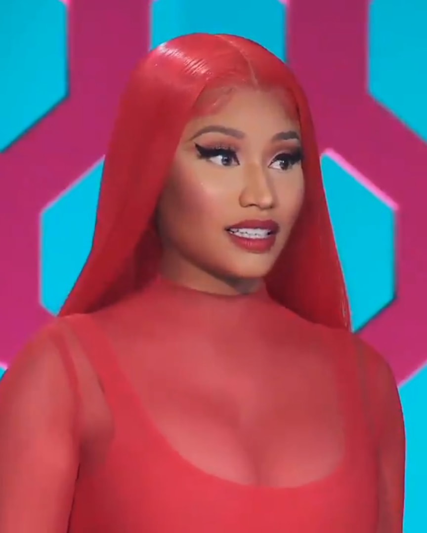 Nicki deals minaj race