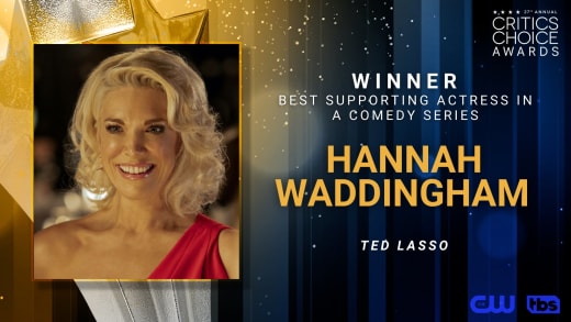 Hannah Waddingham CCA Ted Lasso