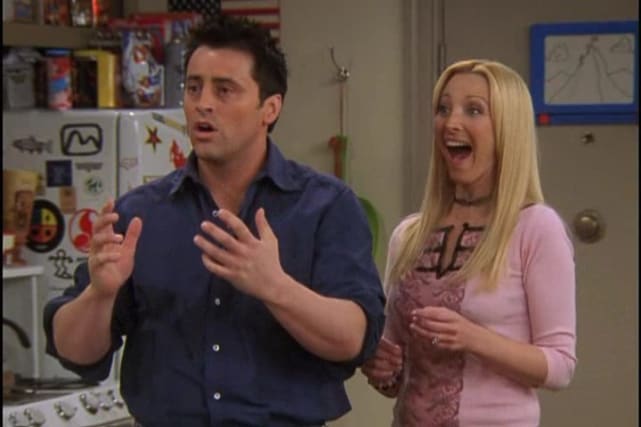 Joey and Phoebe - Friends