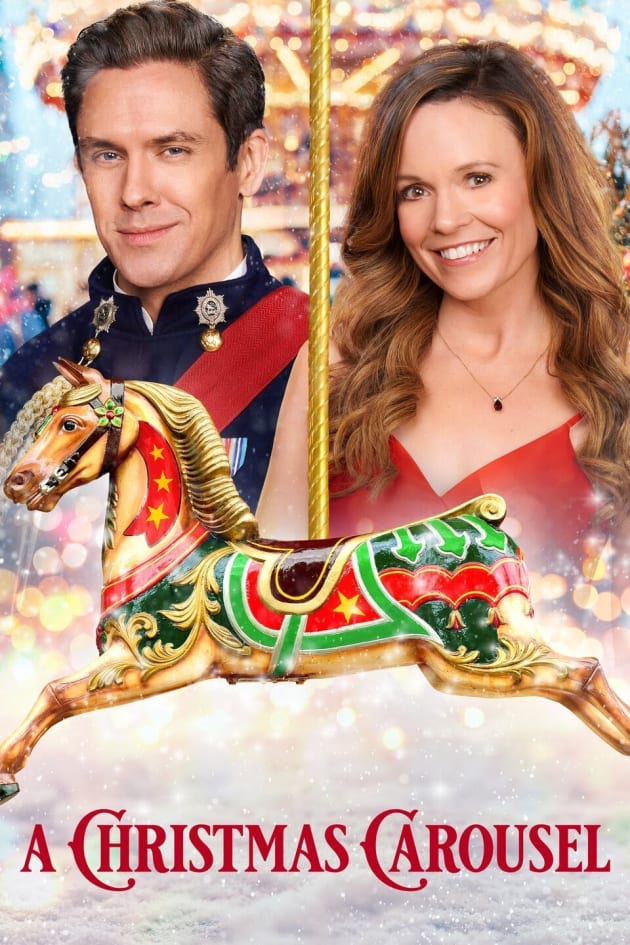 A Christmas Carousel Poster
