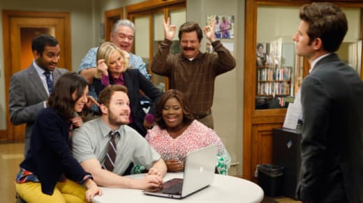 Parks and Recreation Group Shot