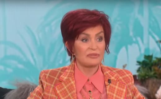 Sharon Osbourne on The Talk in 2021