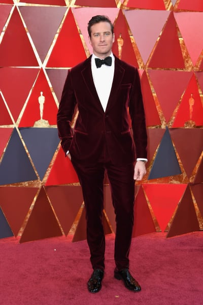 Armie Hammer Attends Academy Awards