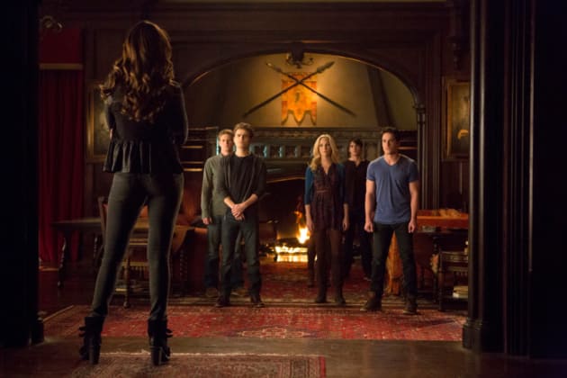 Katherine Holds Court