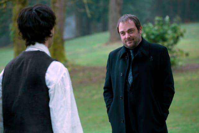 Mark shepard as crowley and theo devaney as gavin