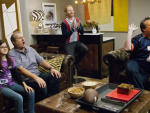 The Modern Family Watches Football