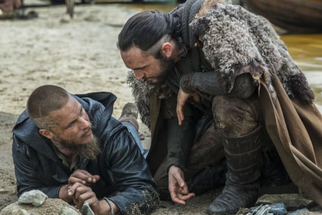 Ragnar and Athelstan Talk - Vikings Season 3 Episode 6