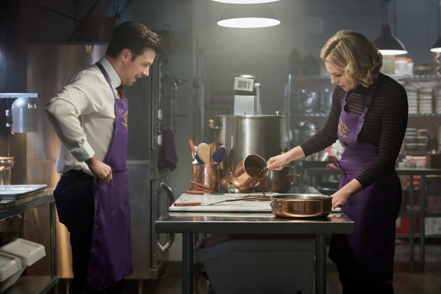Lucy Shows Dean Her Tricks In the Kitchen