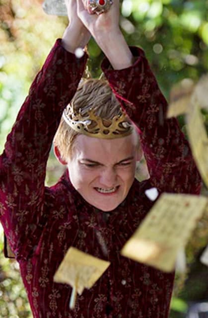 King Joffrey with a Sword