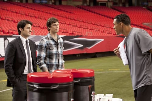 With Tony Gonzalez