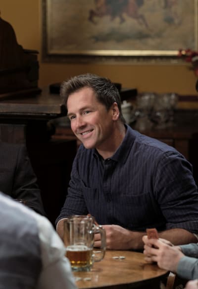 Carson at the Bachelor Party - When Calls the Heart Season 7 Episode 5