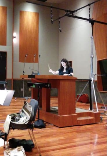 Conducting at The Bridge Studio - Star Trek: Prodigy