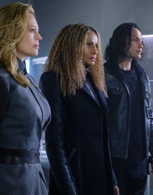 Seven, Raffi, Elnor - Star Trek: Picard Season 2 Episode 2