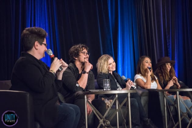 bob morley and eliza taylor unity days 2019 bob morley and eliza taylor unity days 2019