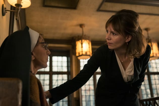 Kristen Chats with Sister Andrea - Evil Season 3 Episode 3