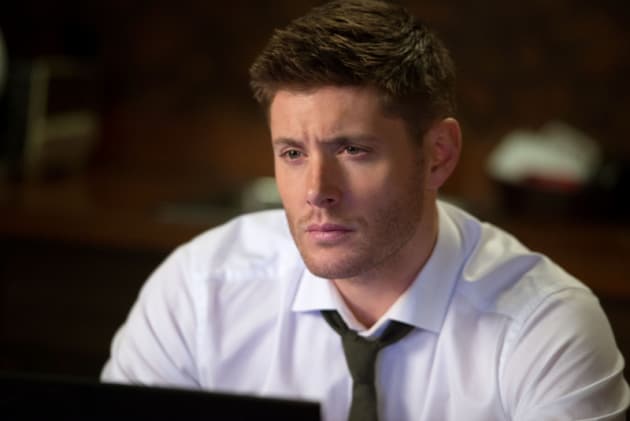 Agent Dean Hard at Work