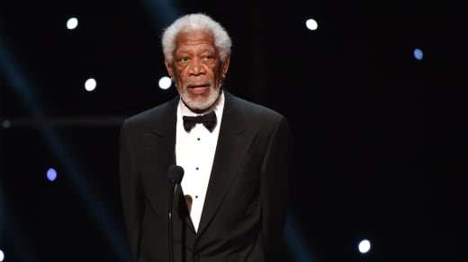 Morgan Freeman speaks onstage during the 51st NAACP Image Awards, 