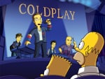 Coldplay on The Simpsons