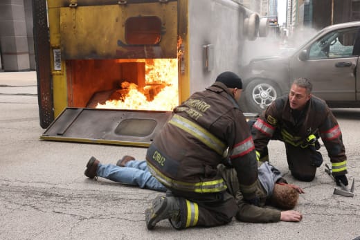 Food Truck Fire - Chicago Fire