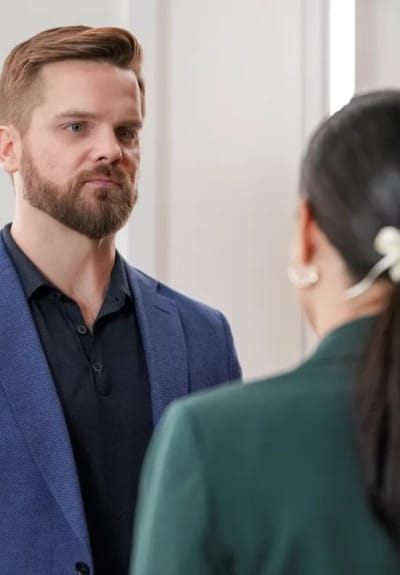 Facing Evan -tall - Good Trouble Season 4 Episode 12