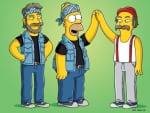 Cheech and Chong on The Simpsons