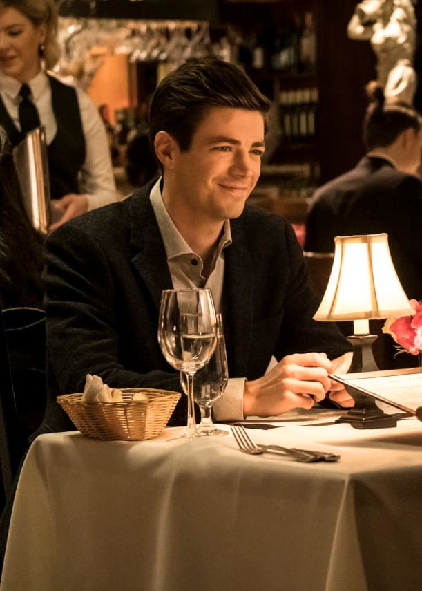 Barry smiles at Iris - The Flash Season 6 Episode 12