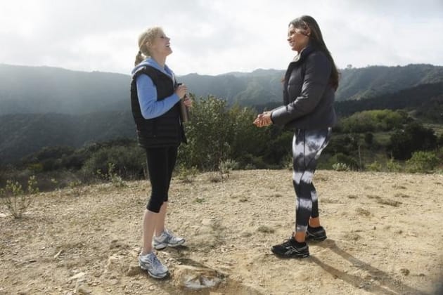 Gloria and Claire Hike