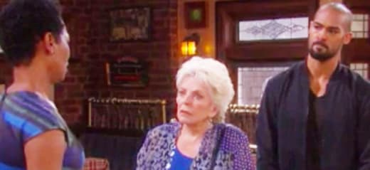Julie Meets Her Grandson - Days of Our Lives