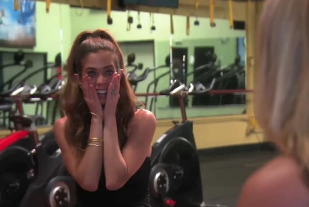 Lydia Reacts To a Phone Call - The Real Housewives of Orange County