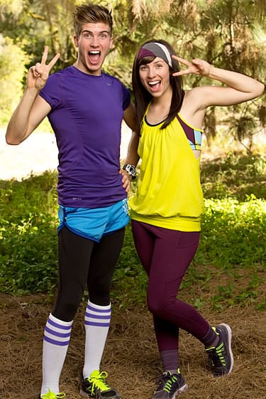 Joey Graceffa and Meghan Caramena