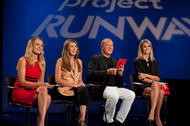Malin Akerman on Project Runway