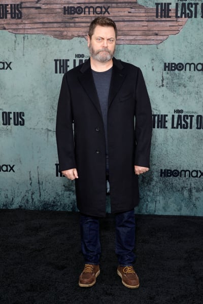 Nick Offerman attends the Los Angeles Premiere of HBO's 