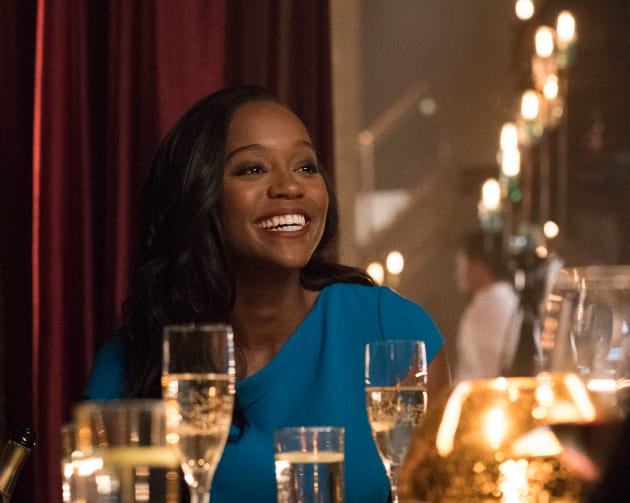 A Happy Michaela How to Get Away with Murder Season 4 Episode 1 TV Fanatic